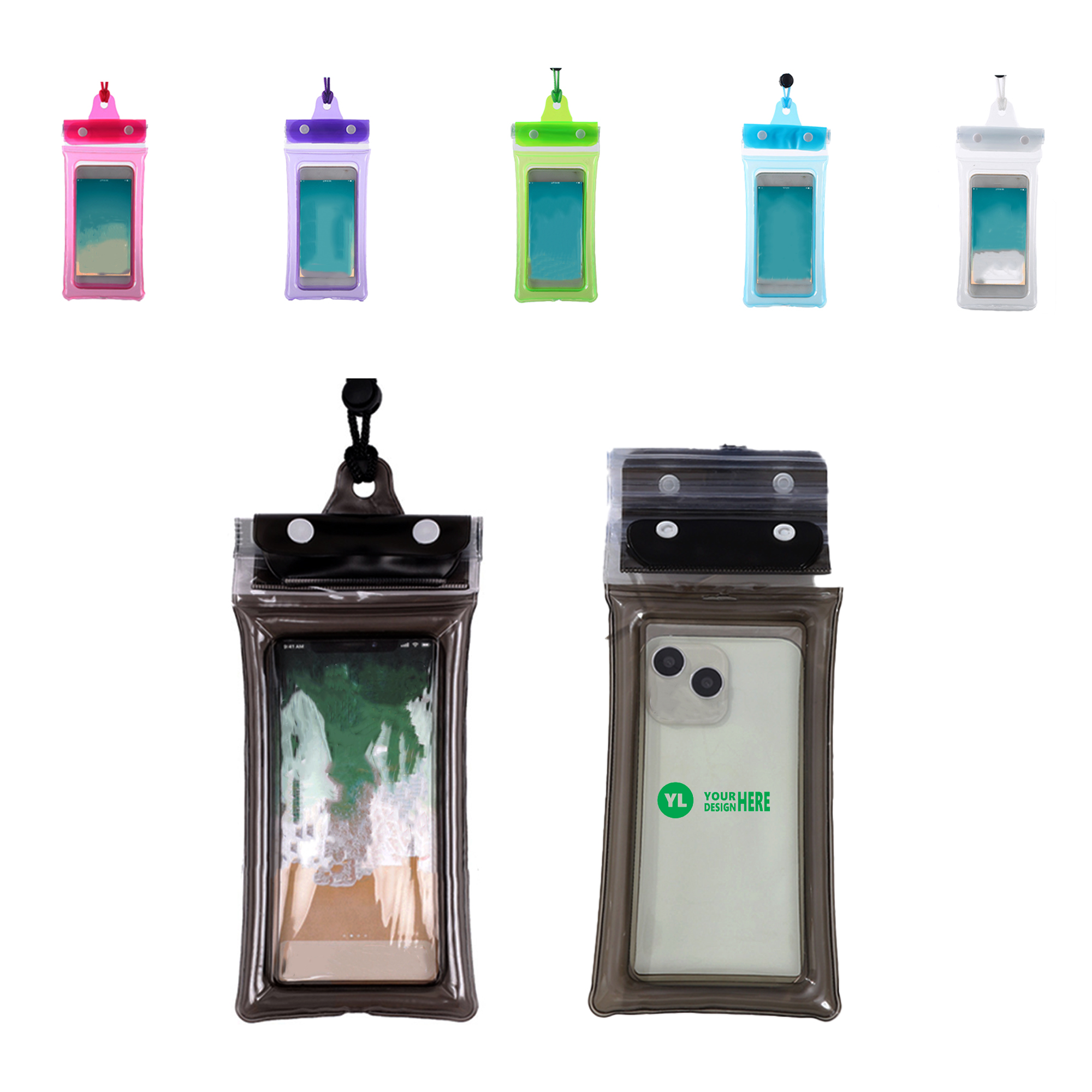 Cell Phone Waterproof Bag with Airbag Design 2