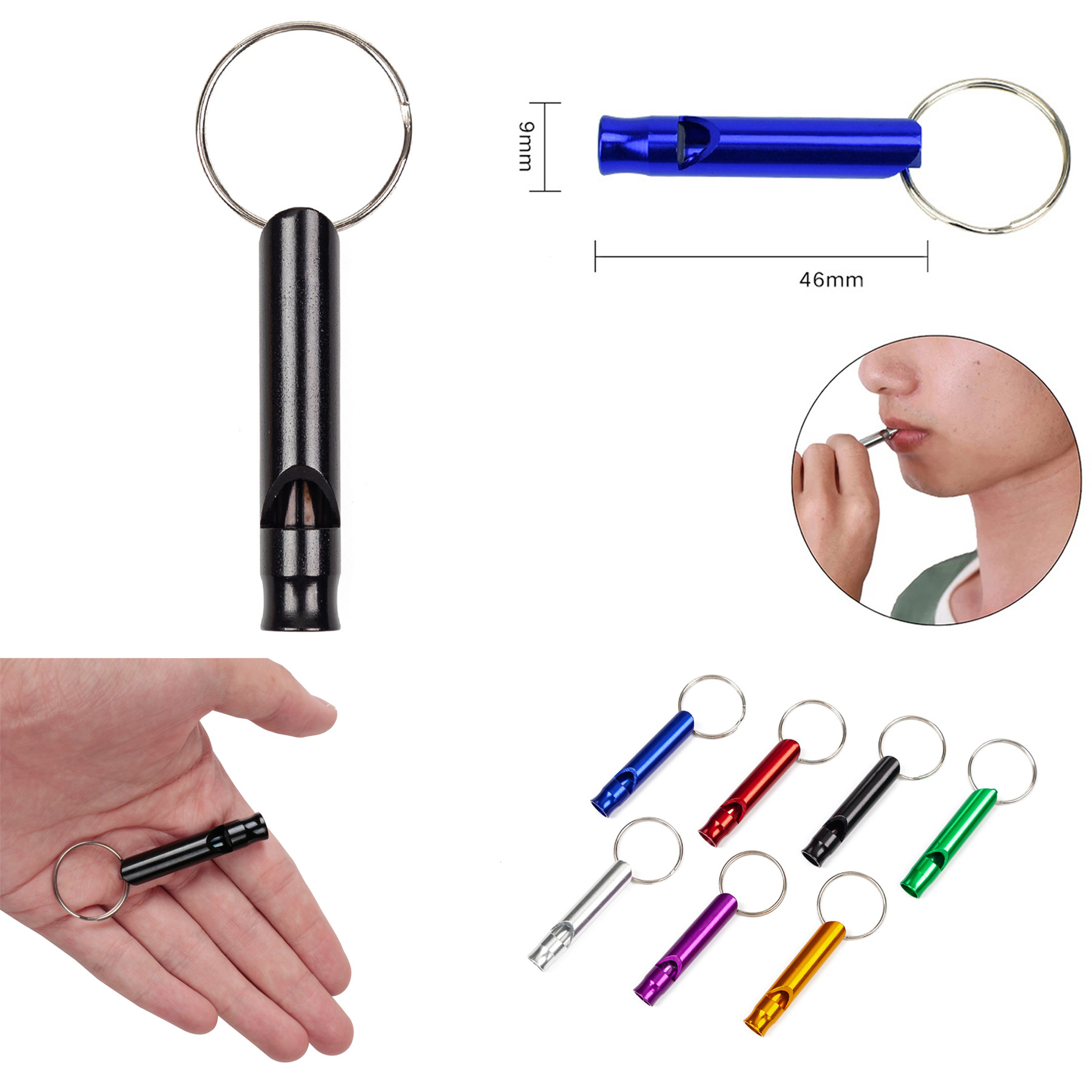 Emergency Whistle With Keychain 2
