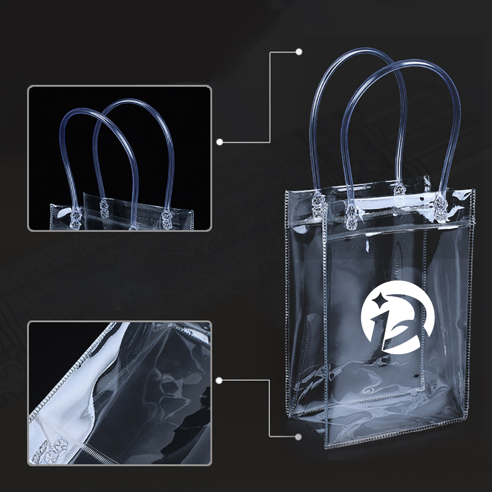PVC Clear Stadium Tote Bag 2