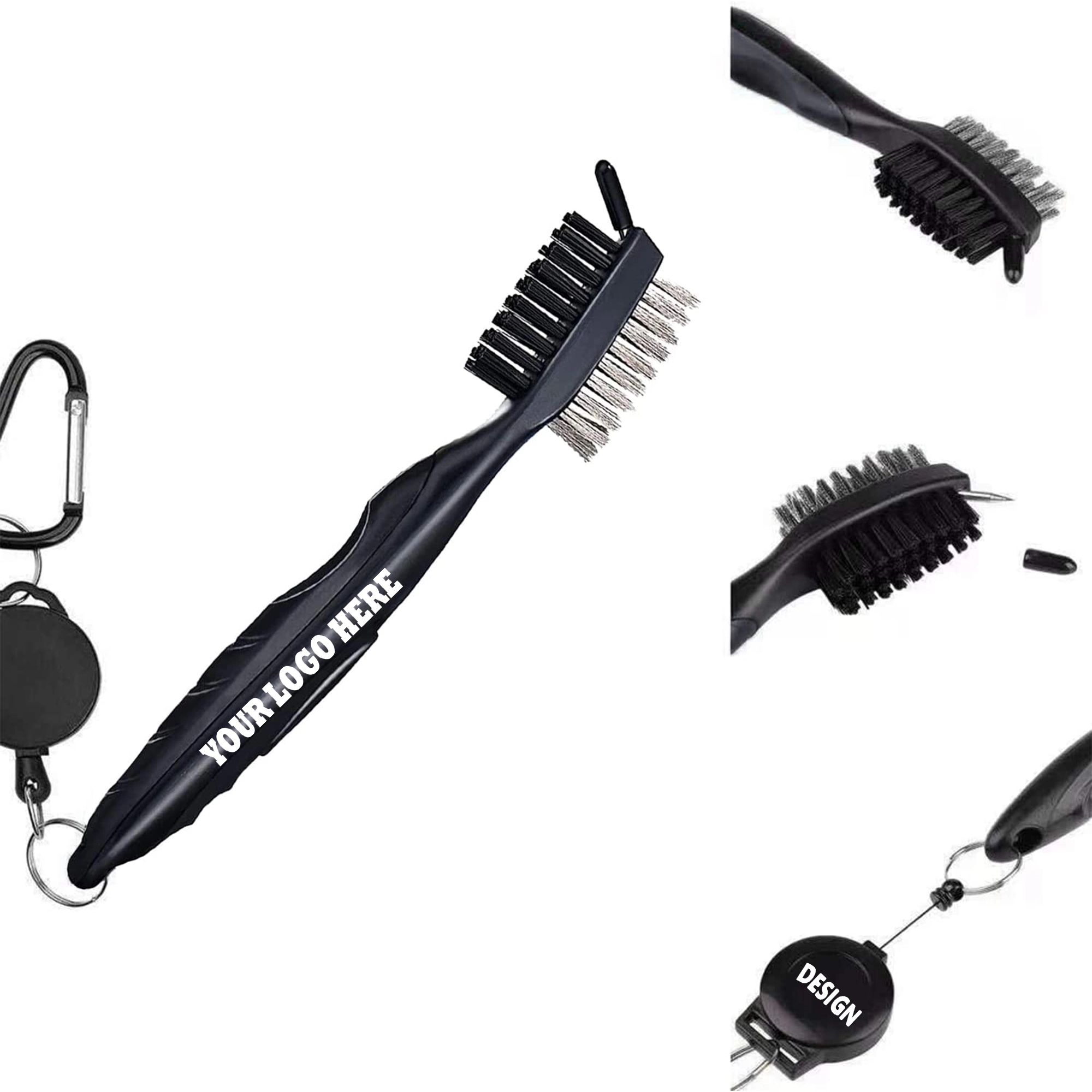 Golf Cleaning Brush MOQ 50pcs 1