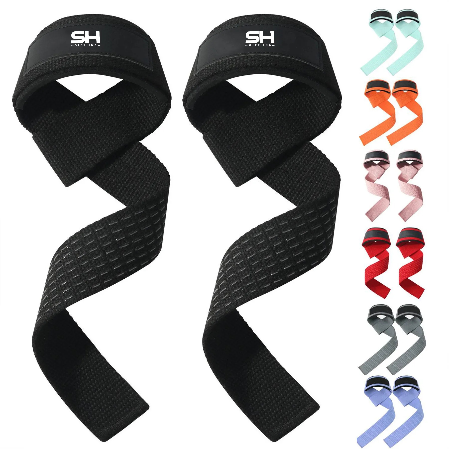 Cotton Hard Pull Wrist Lifting Grips Band-Deadlift 2