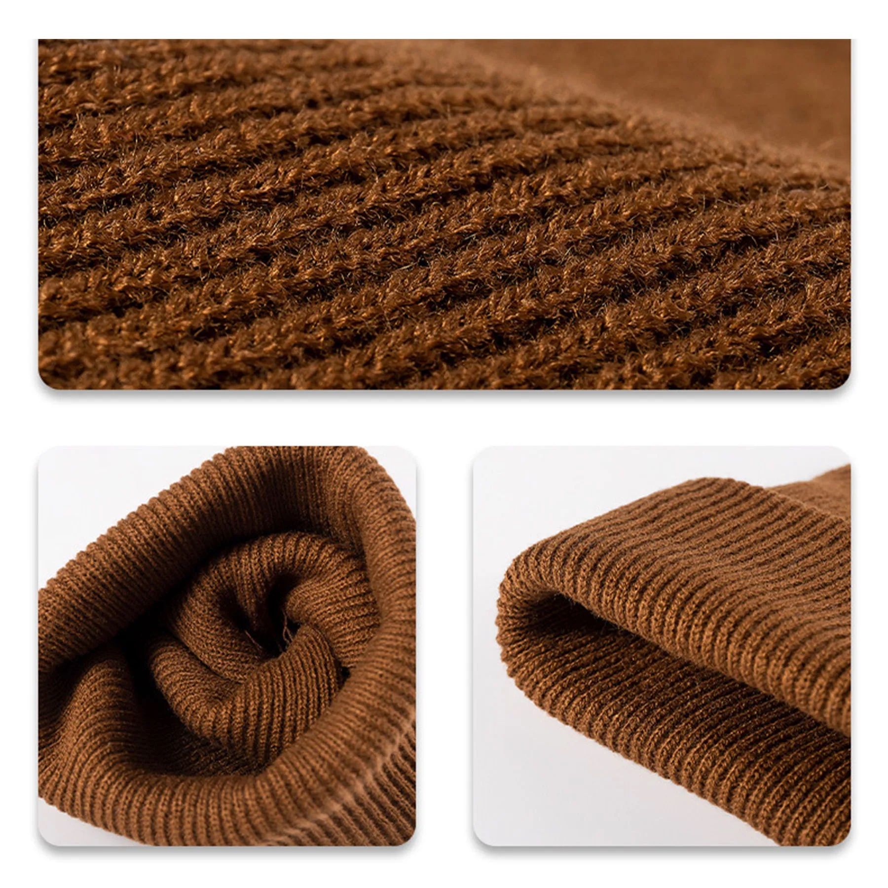Premium Cuffed Knit Caps 6