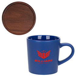 Circo 16 oz Ceramic Mug with Wooden Lid 6