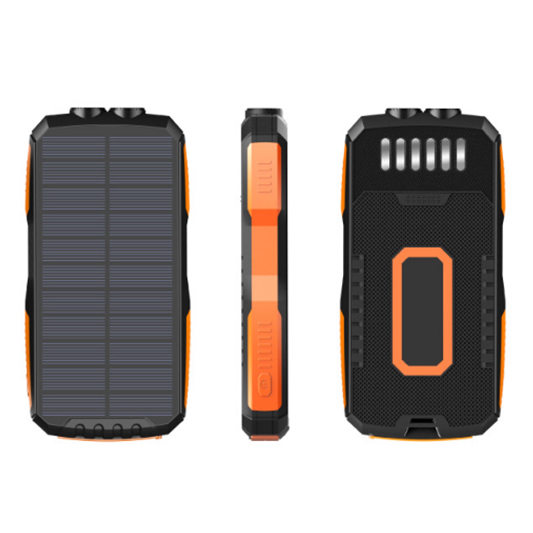 16000Mah Solar Power Bank Flashlight 4