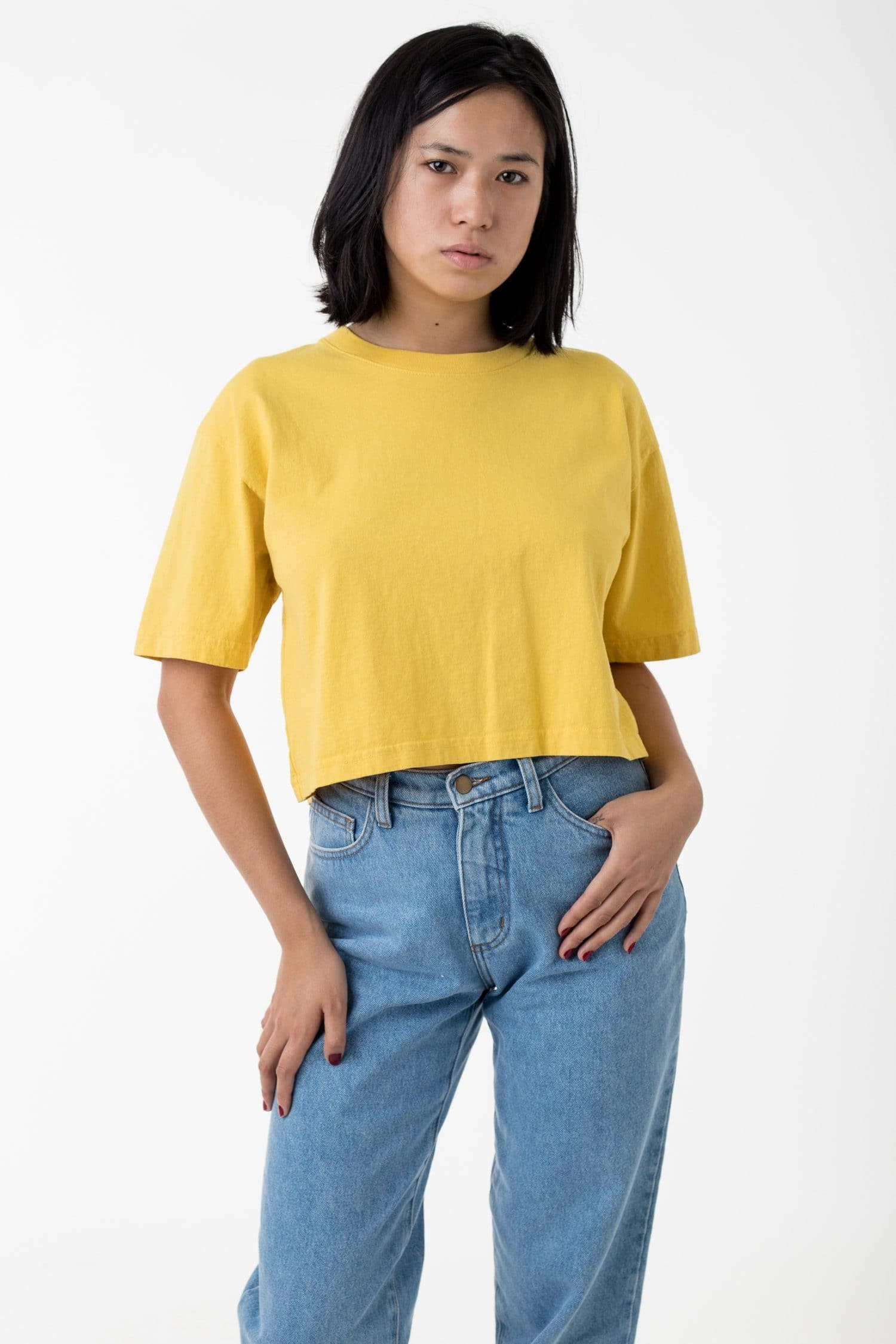6.5 OZ OVERSIZED GARMENT DYED CROP TOP 21