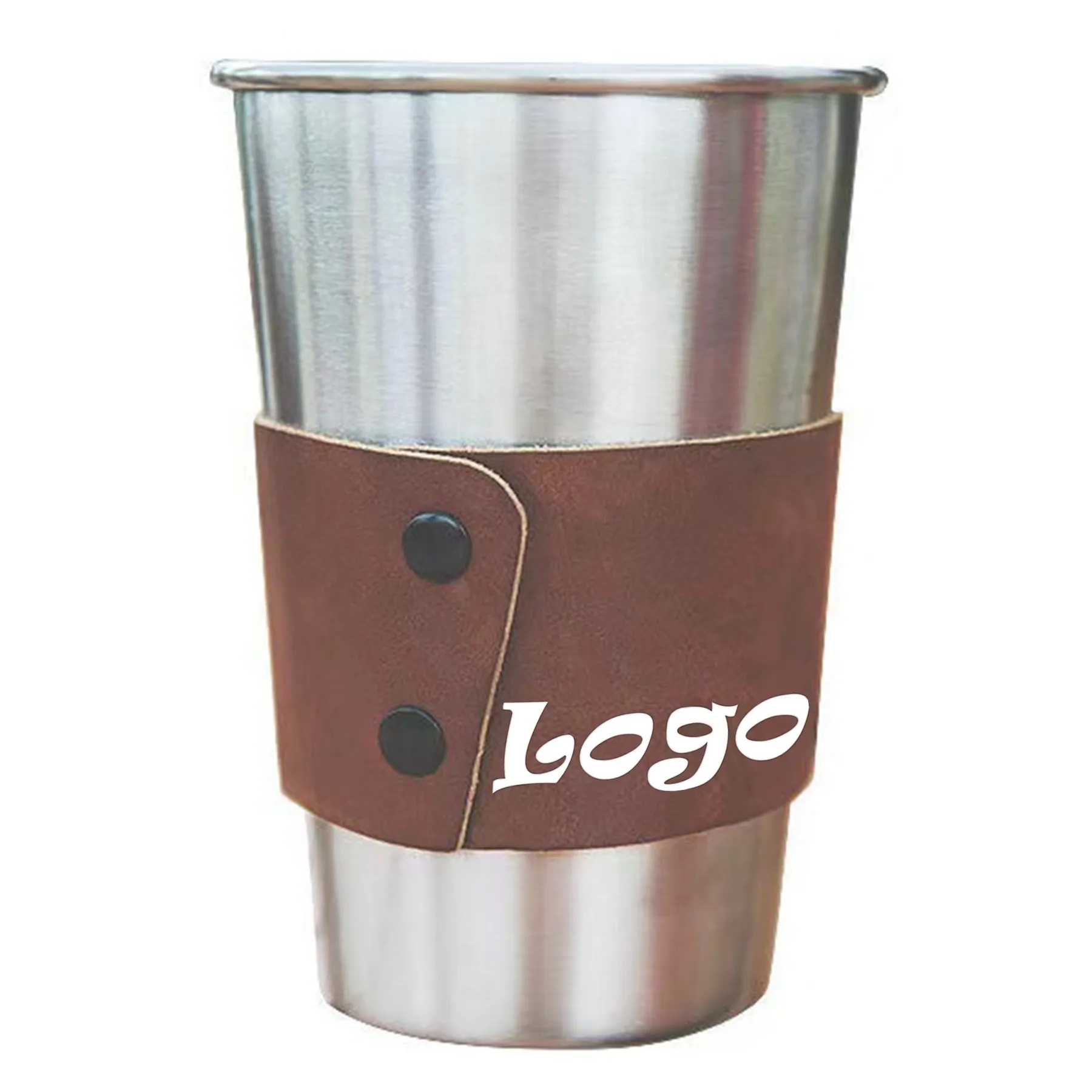Leather Coffee Sleeve 2