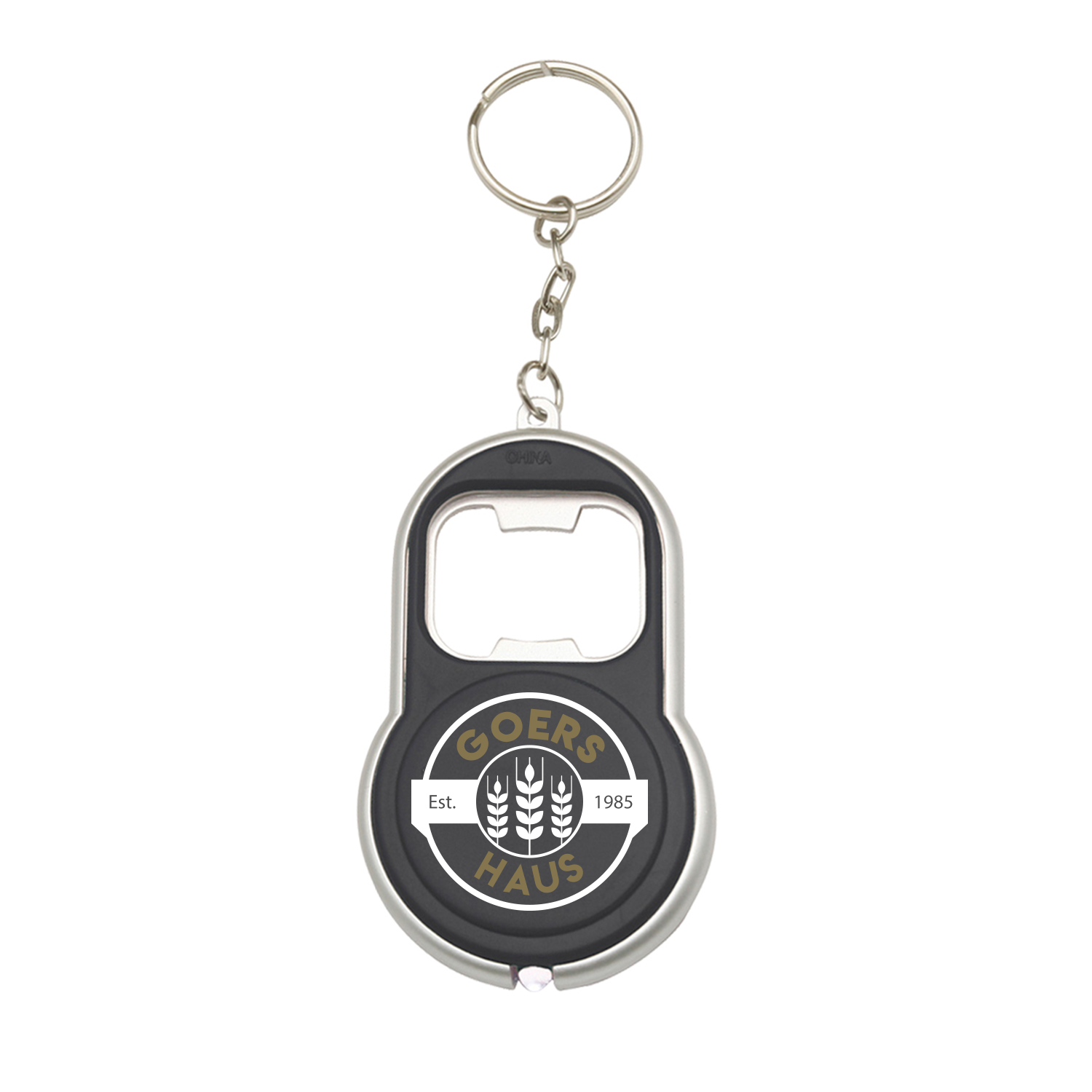 LED Keychain with Bottle Opener (2 Color Imprint) 5