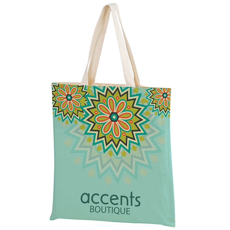 Dye Sublimated Canvas Tote Bag 3