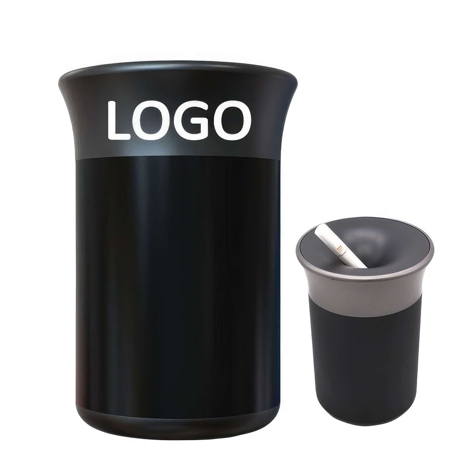 Stainless Steel Smokeless Car Ashtray 1