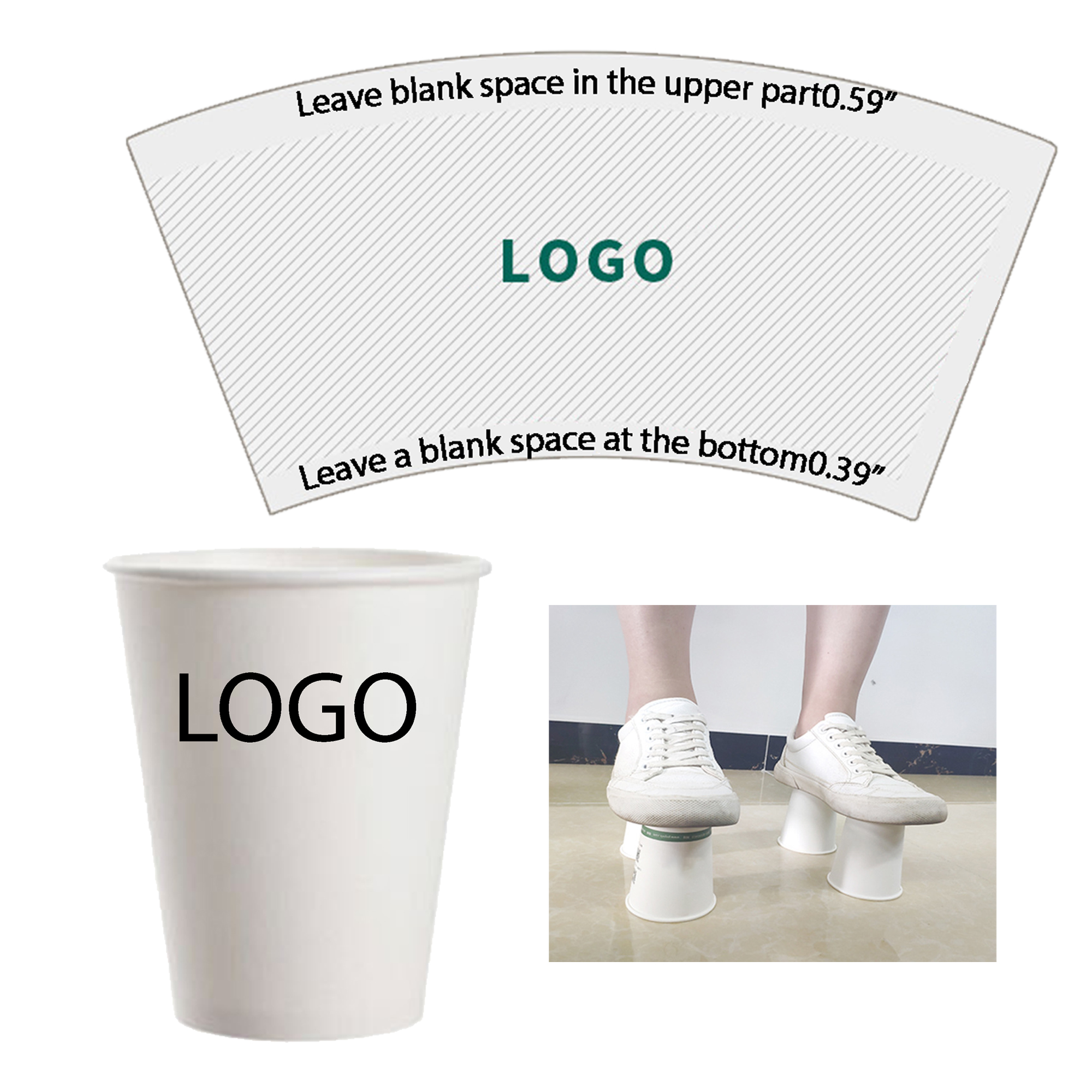 Custom Printed 9oz Paper Cups 4