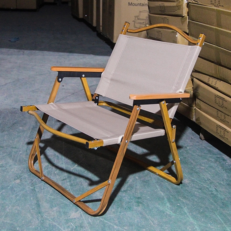 Wood Folding Camping Oxford Chair 6
