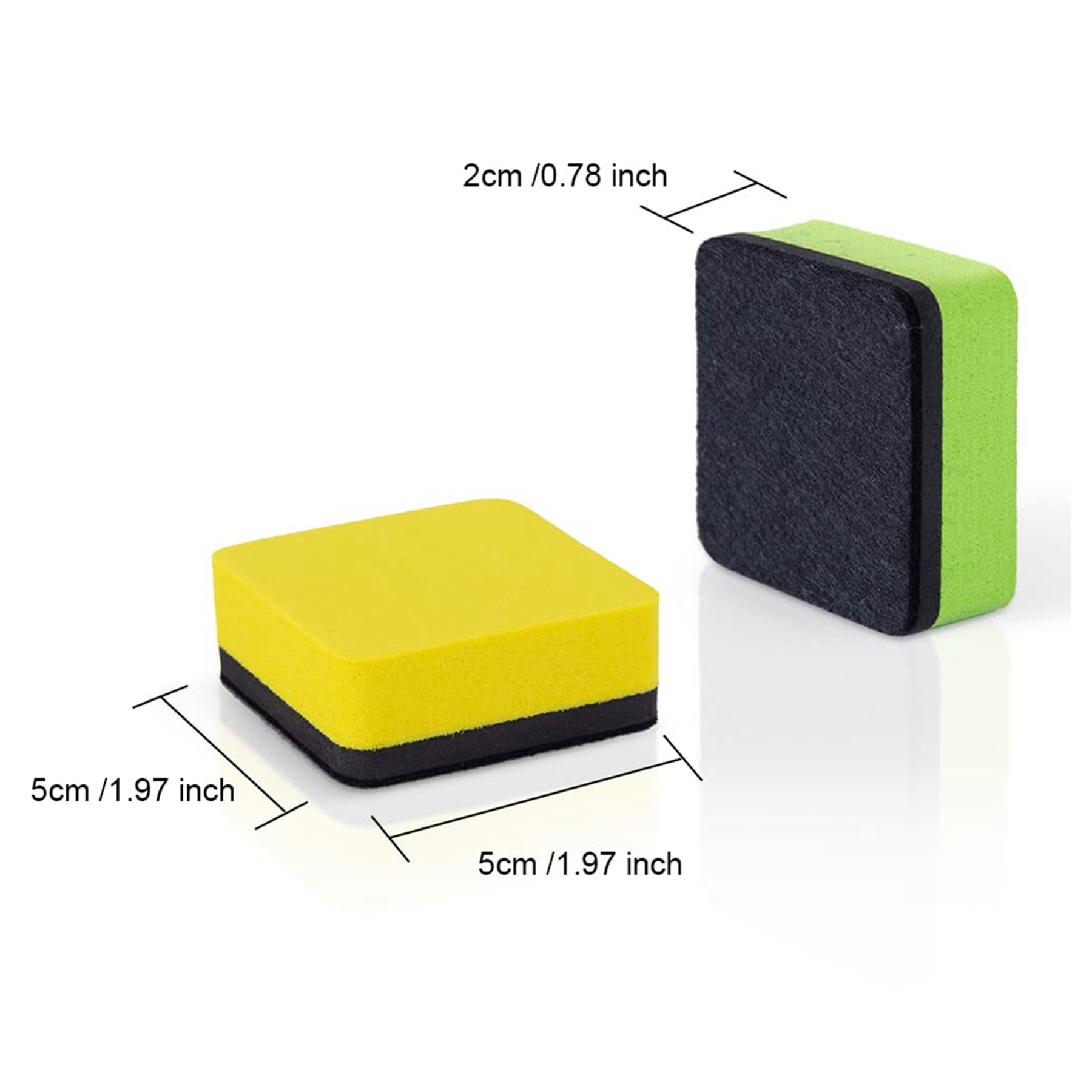 Washable and Reusable Magnetic Whiteboard Eraser 2