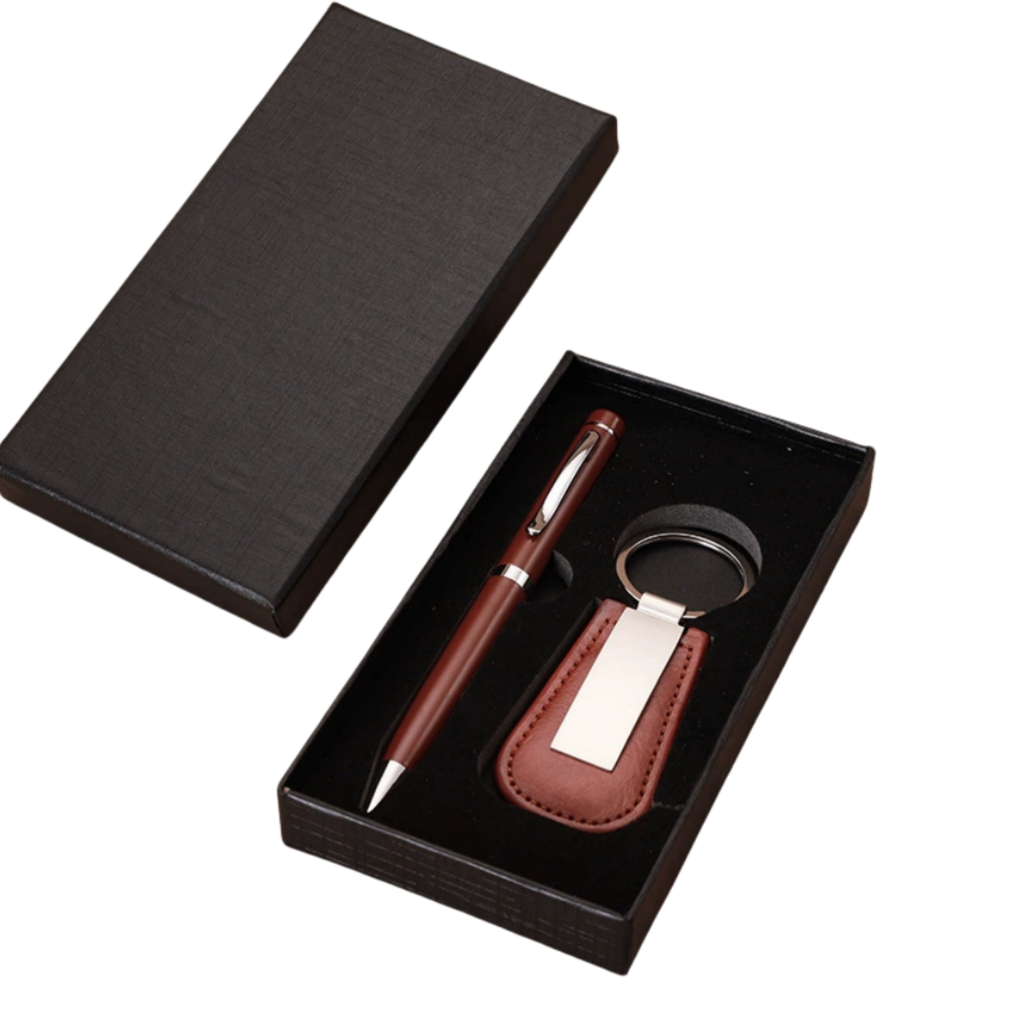 2-Piece Gift Set Metal Signature Pen and Key Chain 5