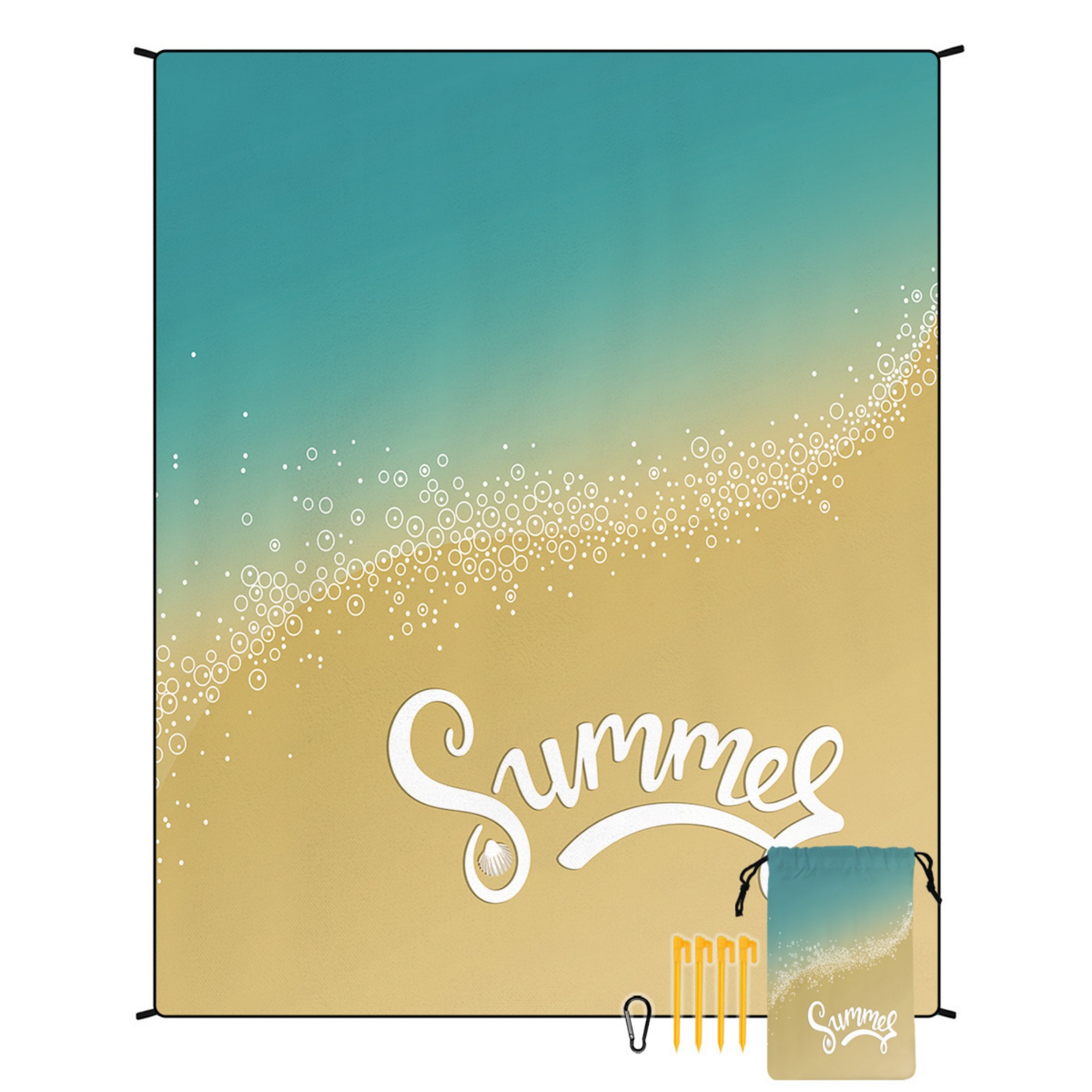 Quick Dry Water Resistant Beach Mat 10