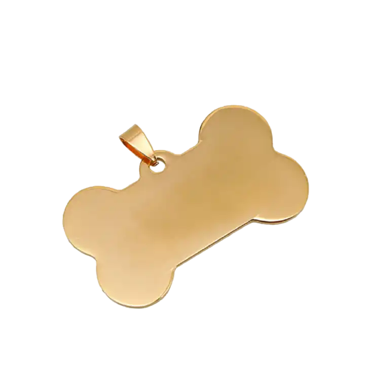Bone Style Stainless Steel Pet Tag 5