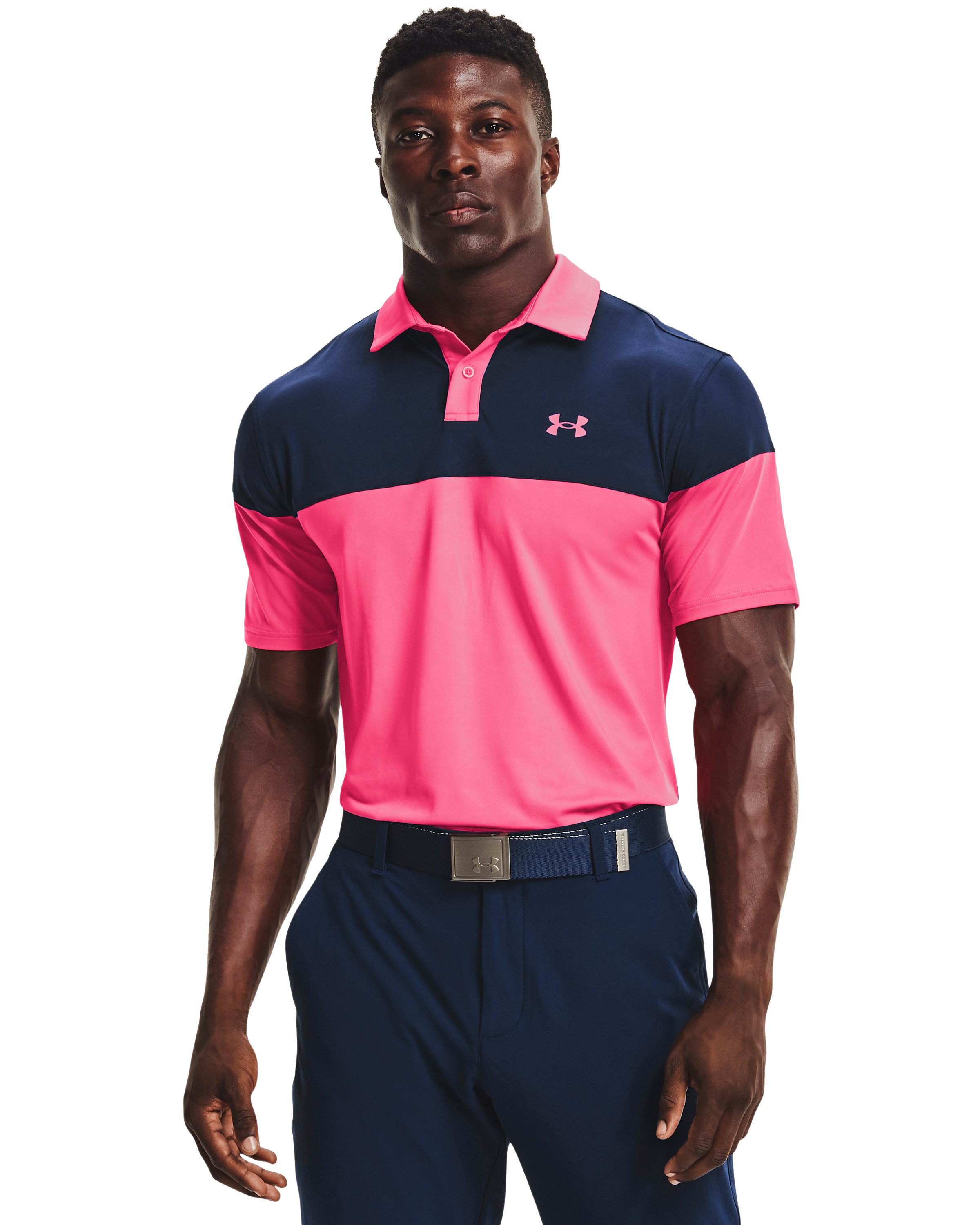 UA Tee To Green Blocked Men's Polo 4