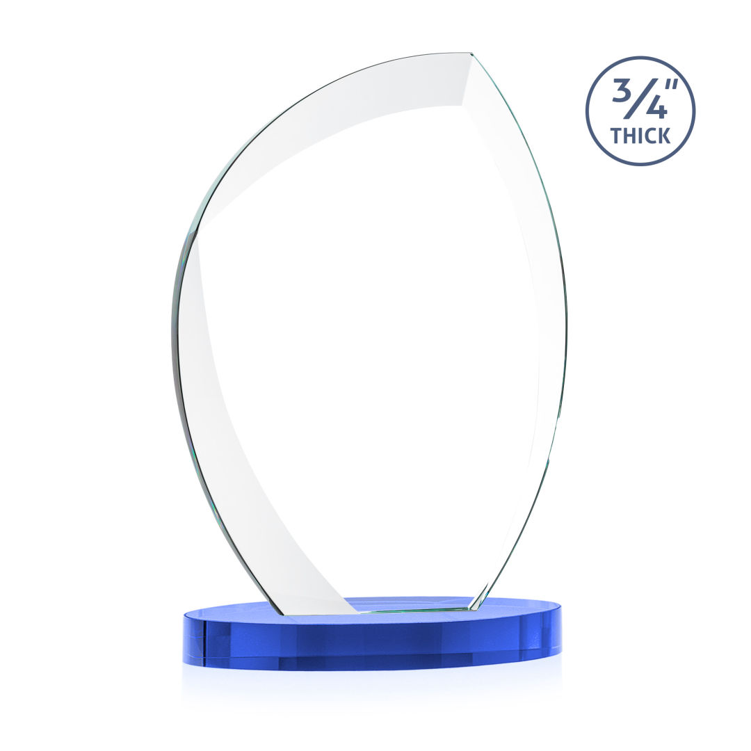 Wichita VividPrint™ Award on Alberton Base - Sky Blue 5