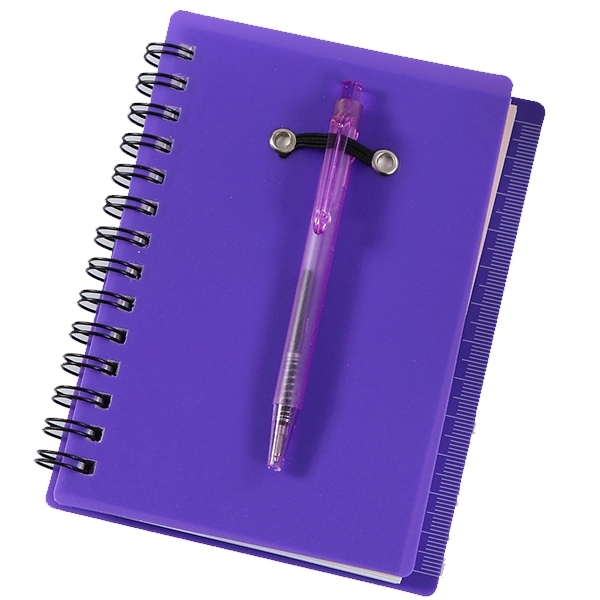 Spiral Jotter with pen 4