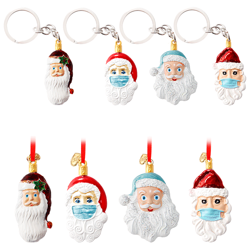 Christmas Santa Claus Hanging Tree Pendant 9