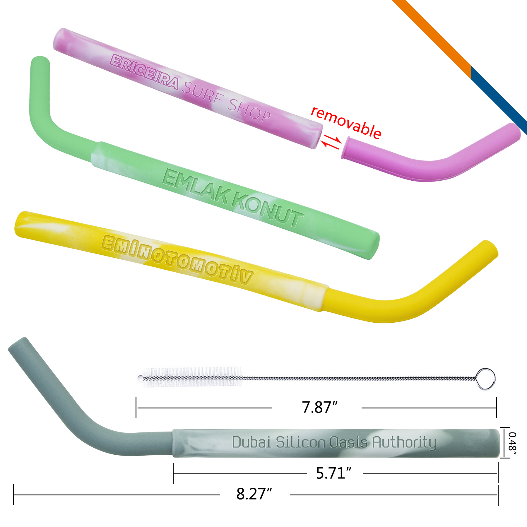 Passion Silicone Straw 3