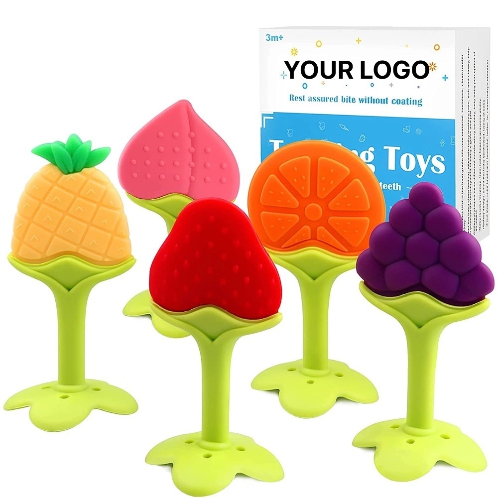 Baby Fruit Shaped Teething Toys 1