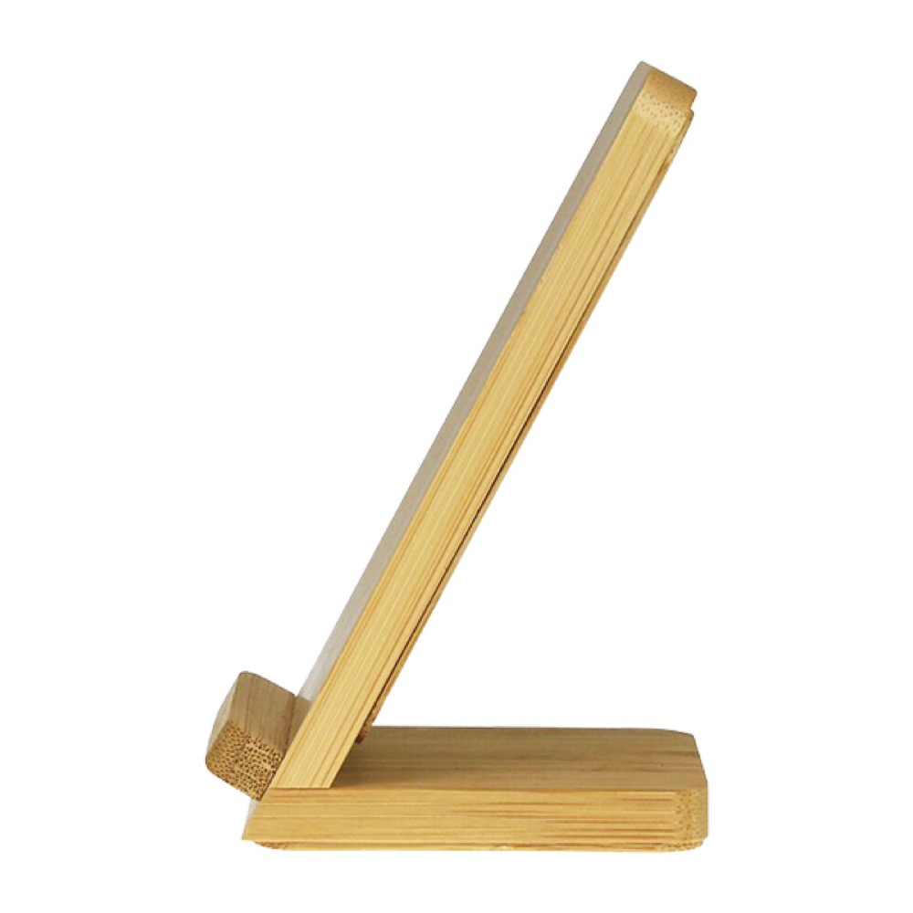 Bamboo Fast Wireless Charging Phone Stand 10