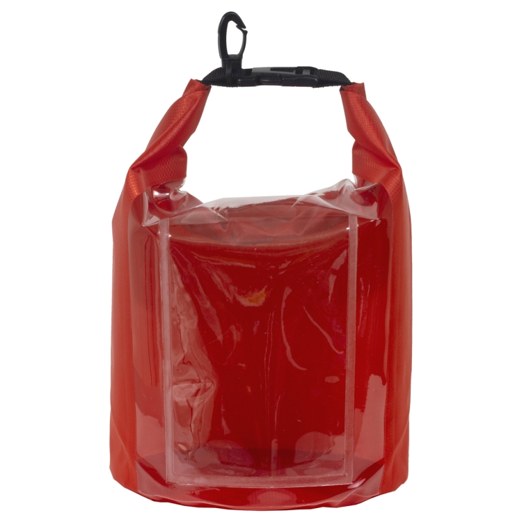 "The Navagio" 5.0 Liter Water Resistant Dry Bag With Clear Pocket Window 10