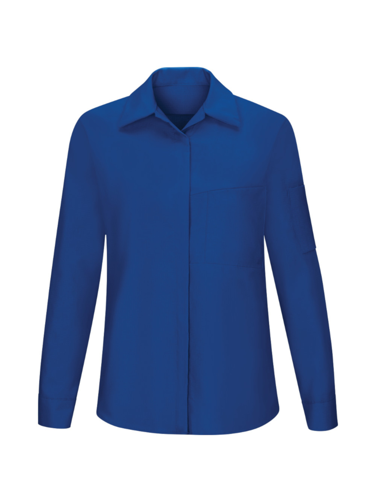 Red Kap Shirts -  Women's Long Sleeve Performance Plus Shop Shirt 8