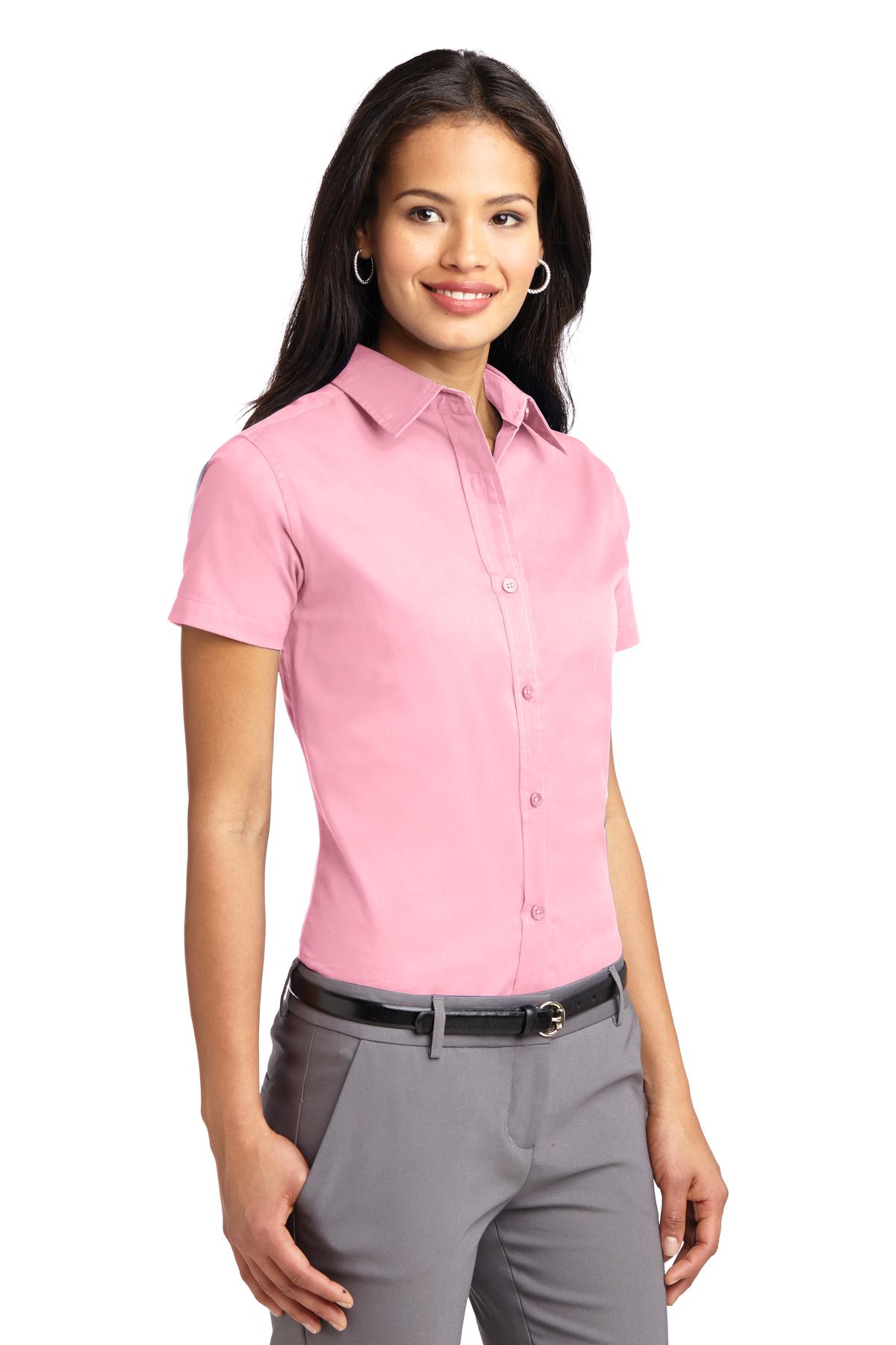 Port Authority Women's Short Sleeve Easy Care Shirt. L508 90