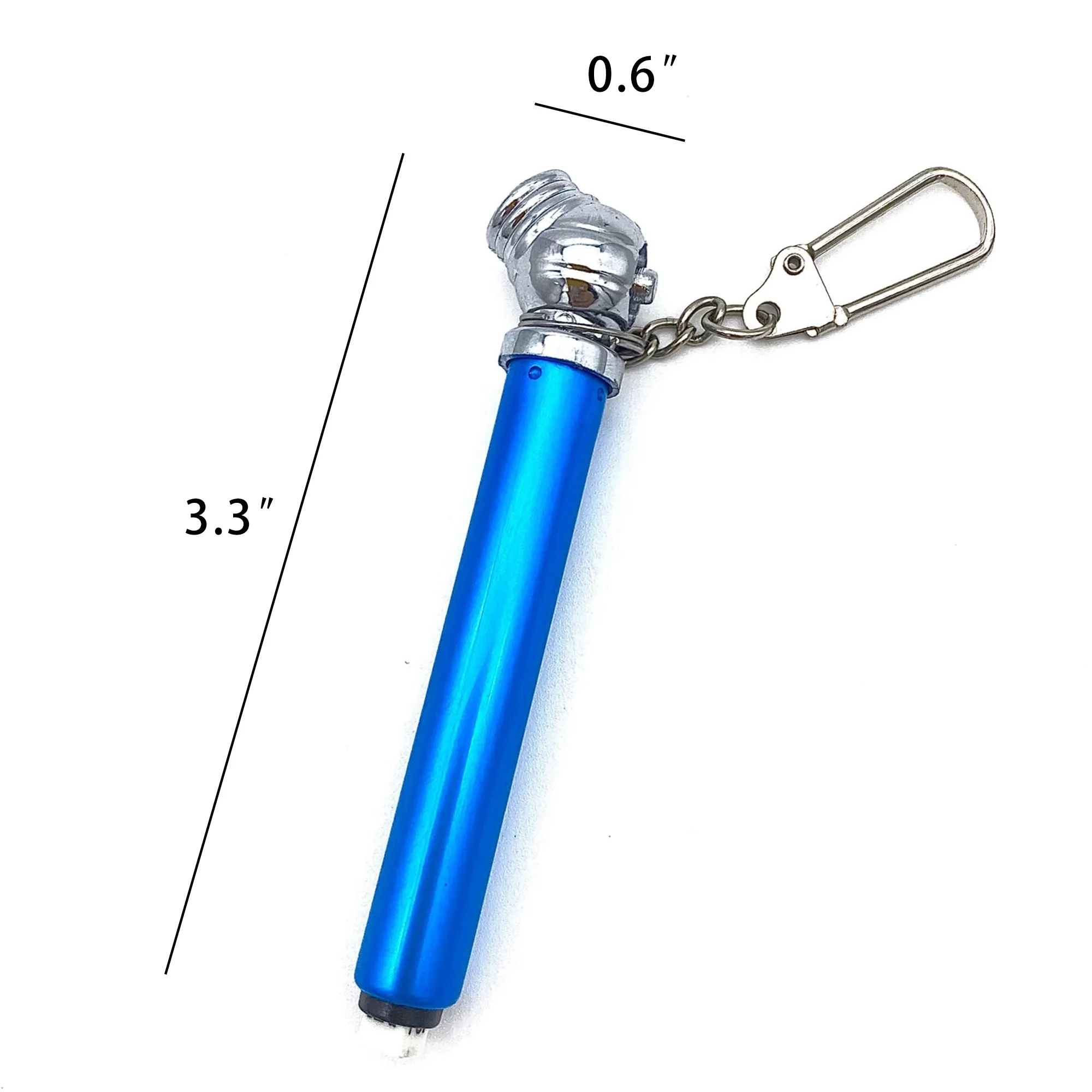 Metal Tire Pressure Gauge Keychain 2