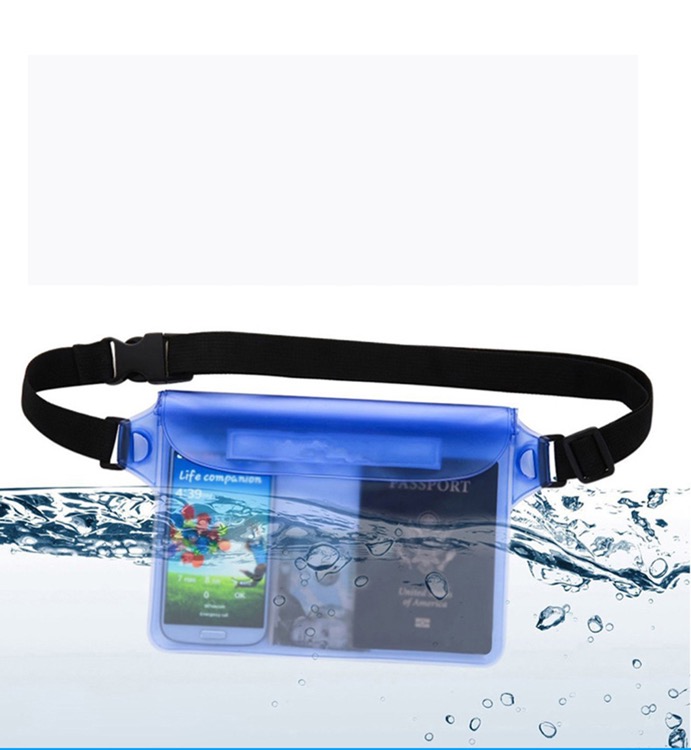 PVC waterproof waist bag outdoor sports bag 1