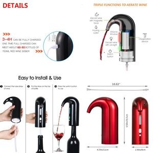 Electric Wine Decanter Aerator And Dispenser 7