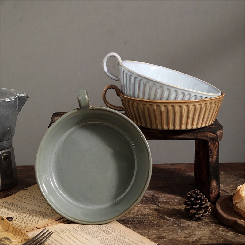 Custom Porcelain 6.7 Inch Fruit Salad Bowls 6
