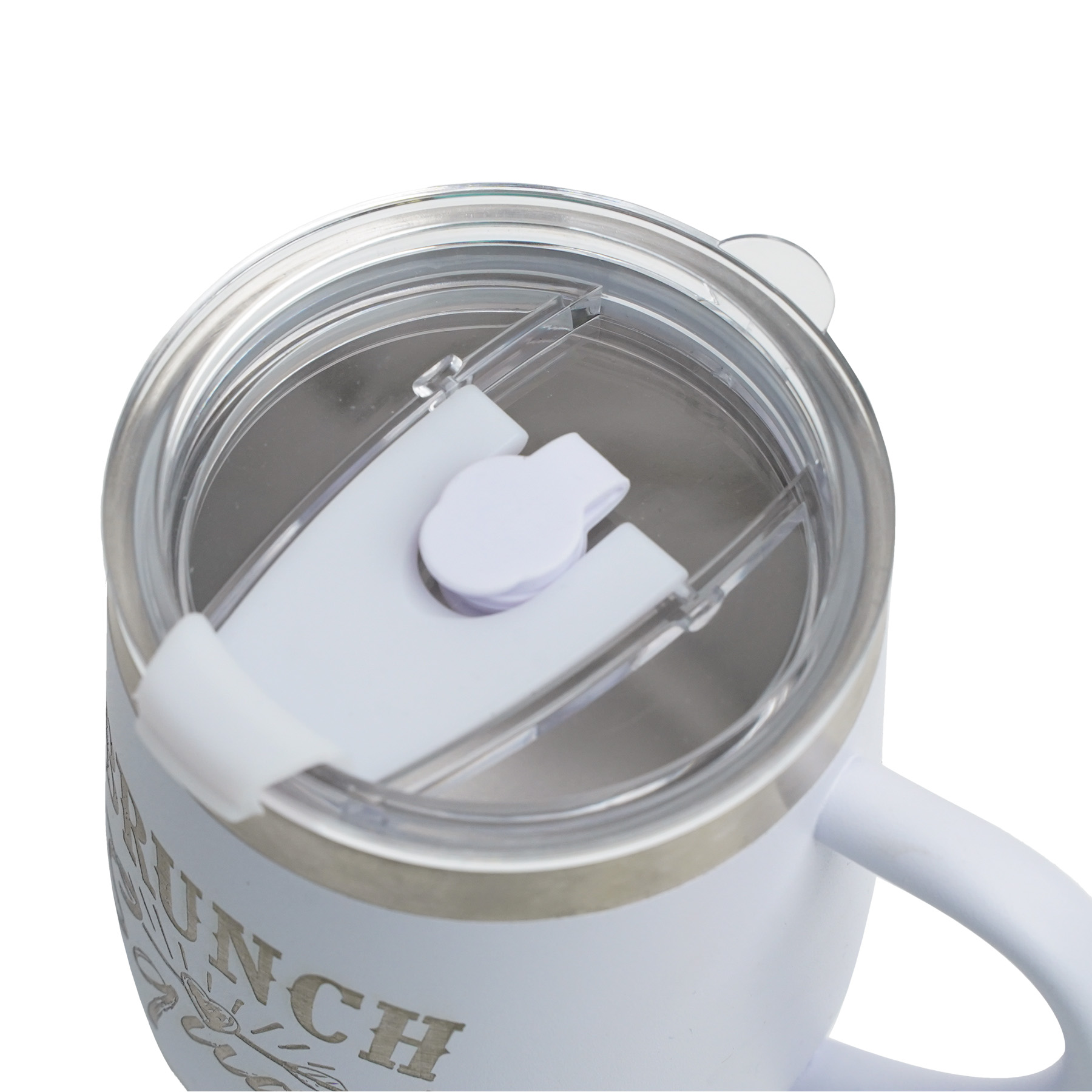 12 oz  Stemless Tumbler With Handle 2