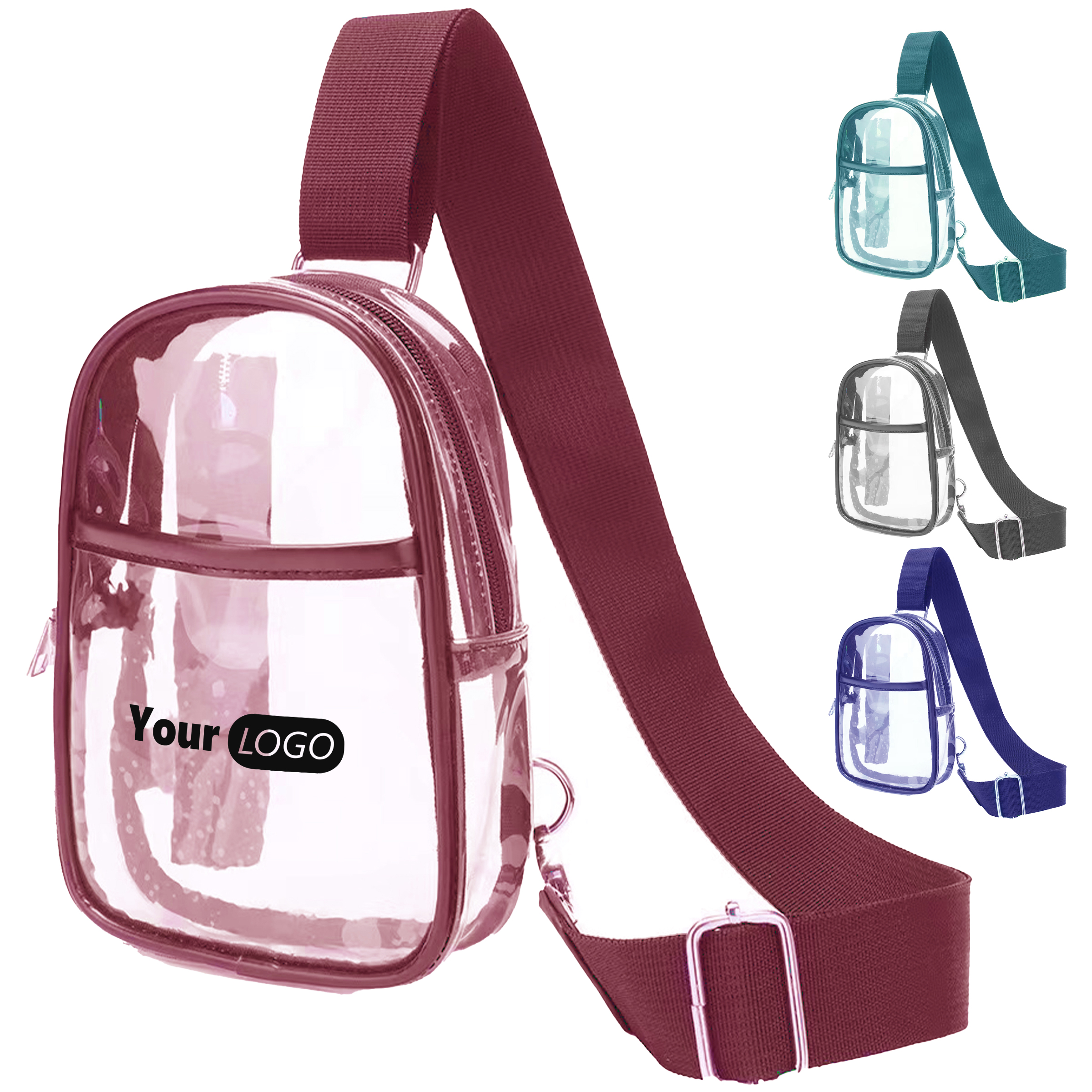 Pvc Transparent Crossbody Bag 6