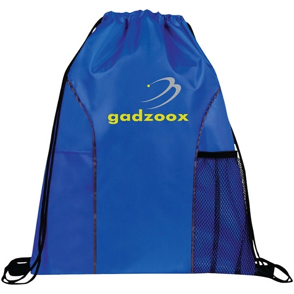 Vernon Dual Pocket Drawstring Bag 10
