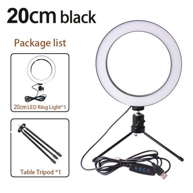 LED selfie ring light holder for live Broadcast Phone 5