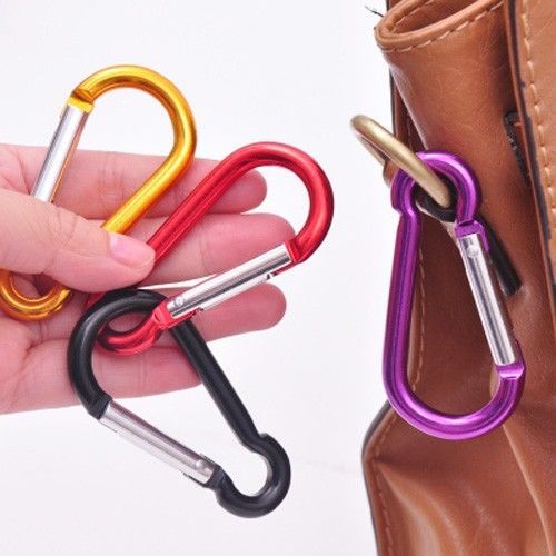 Refined Carabiner Clip Keychain 5