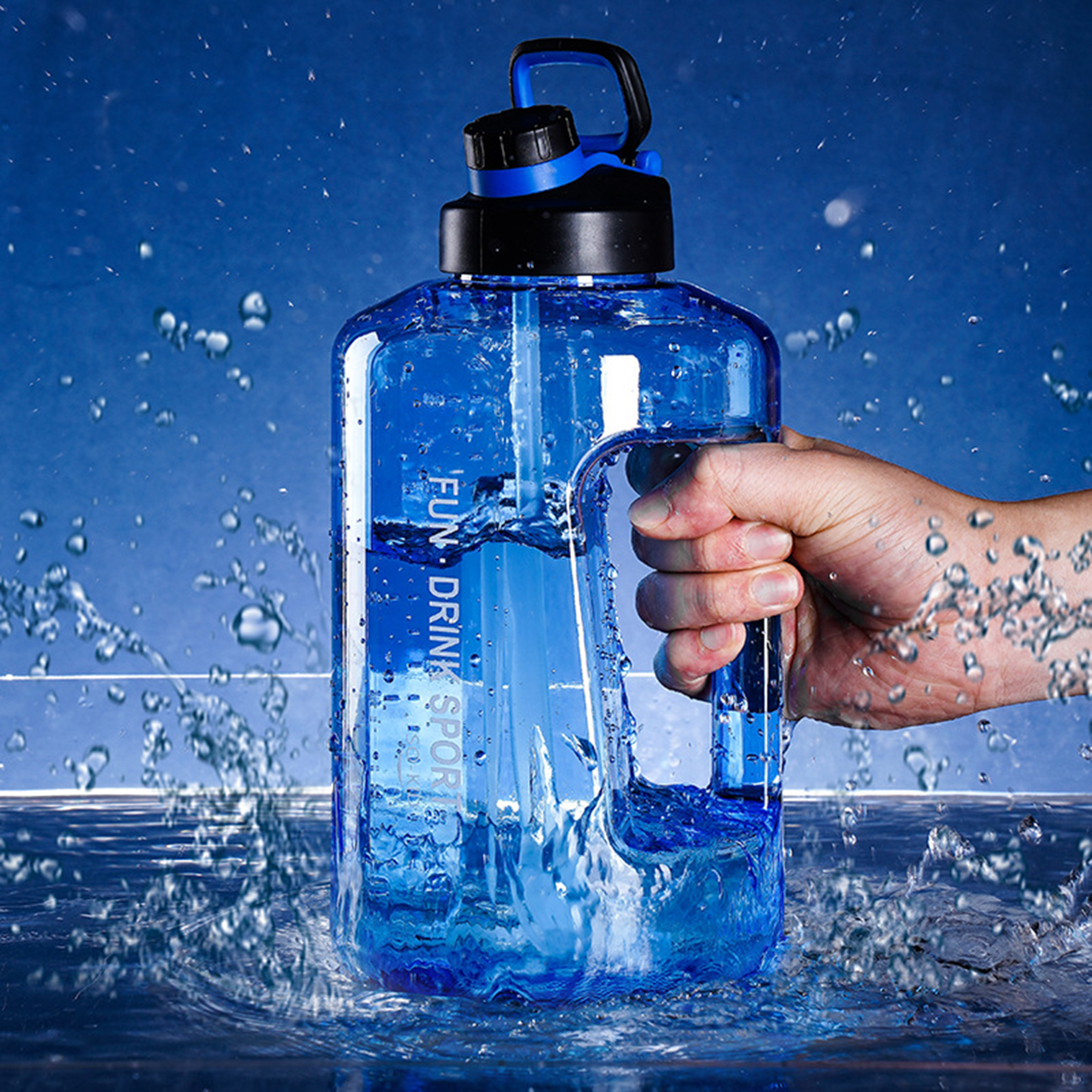 Plastic Durable Gym Bottle 3