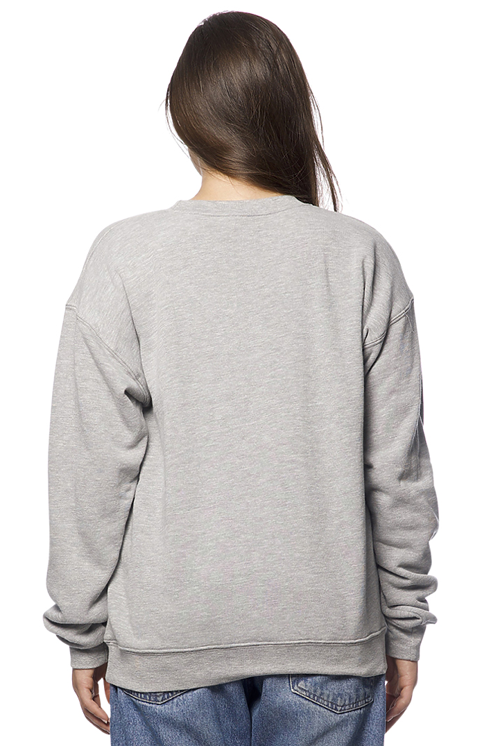 Unisex Fashion Fleece Oversize Crew Sweatshirt, custom hoodie or sweatshirt with logo imprint 4