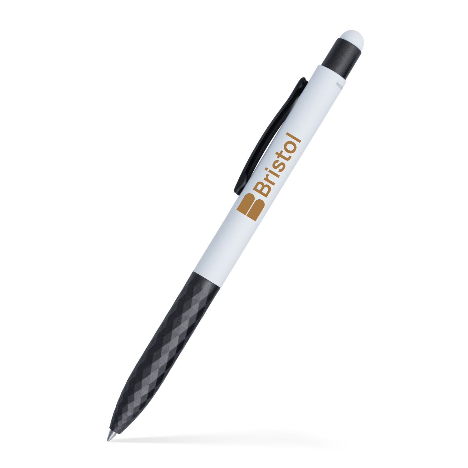 Fleetwood Stylus Satin Soft Touch Gel Click Pen (Recycled Aluminum) 3