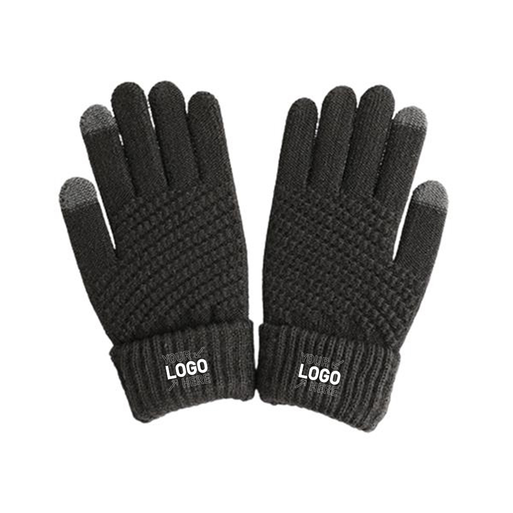 Knitted Plush Gloves 3