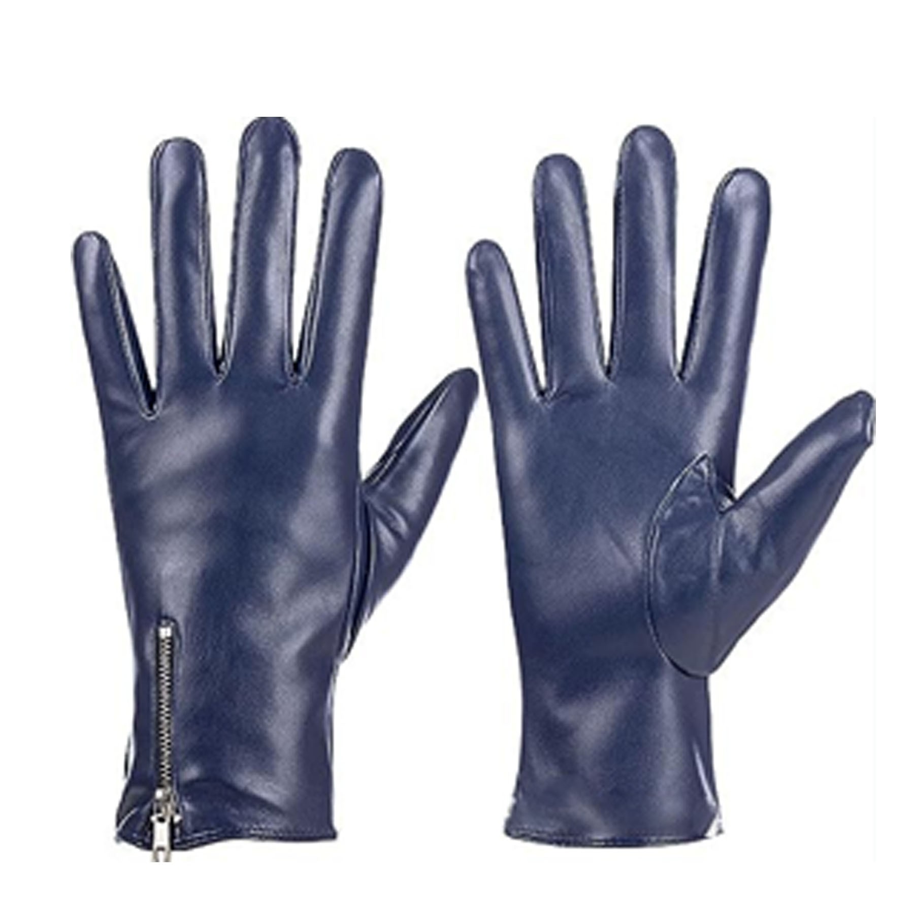 Womens Leather Touchscreen Gloves 6