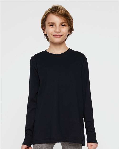 Youth Fine Jersey Long Sleeve Tee - 6201 21