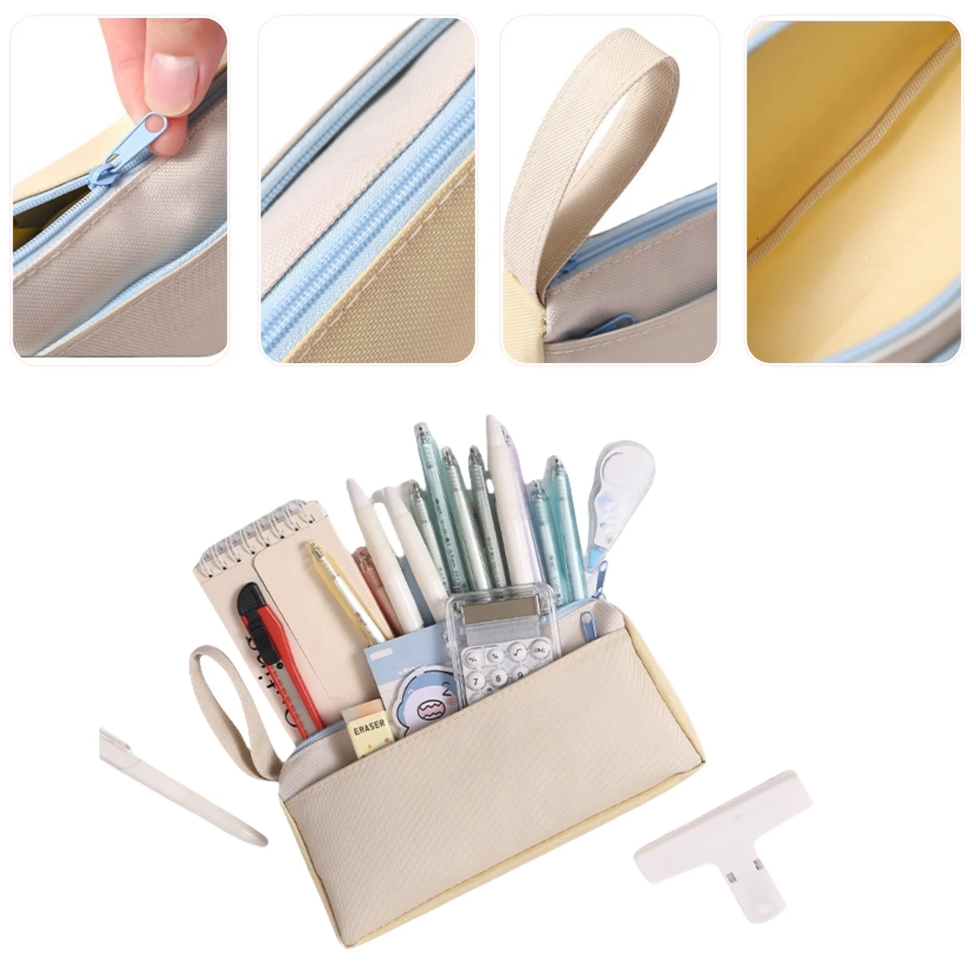 Multi-Functional Oxford Fabric Pencil Case 3