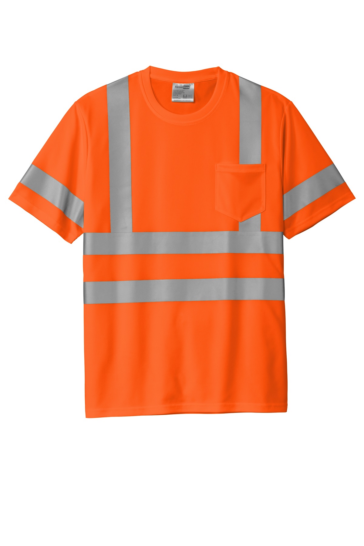 CornerStone ANSI 107 Class 3 Mesh Tee. CS202 8