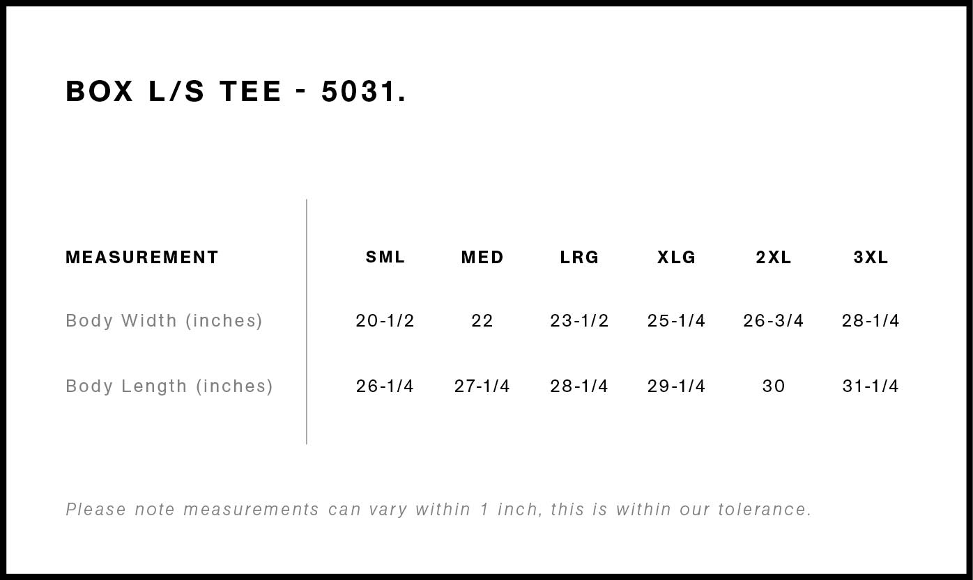 Box L/S Tee | 5031 13