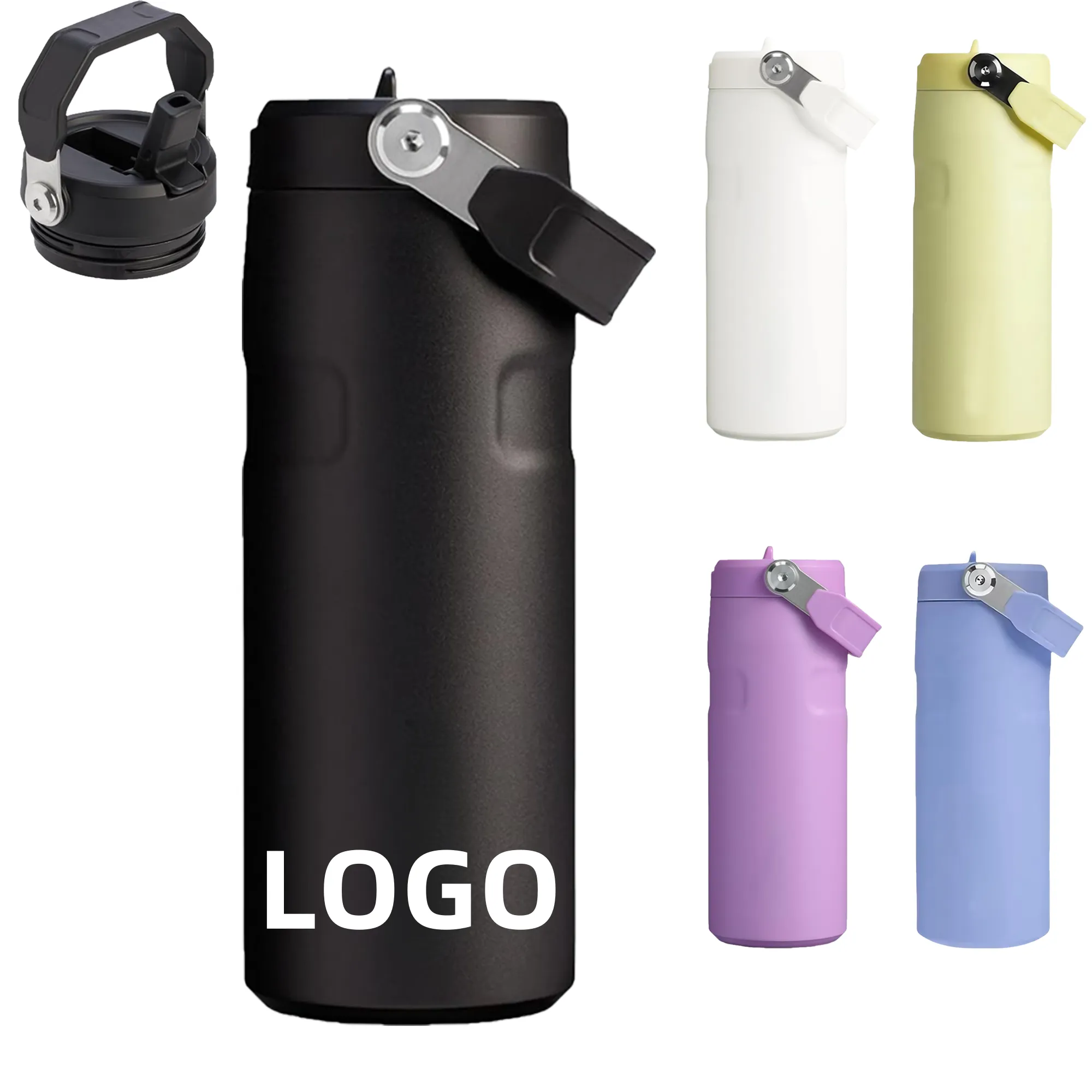 16oz Lightweight & Leak-Resistant Insulated Stainless Steel 8