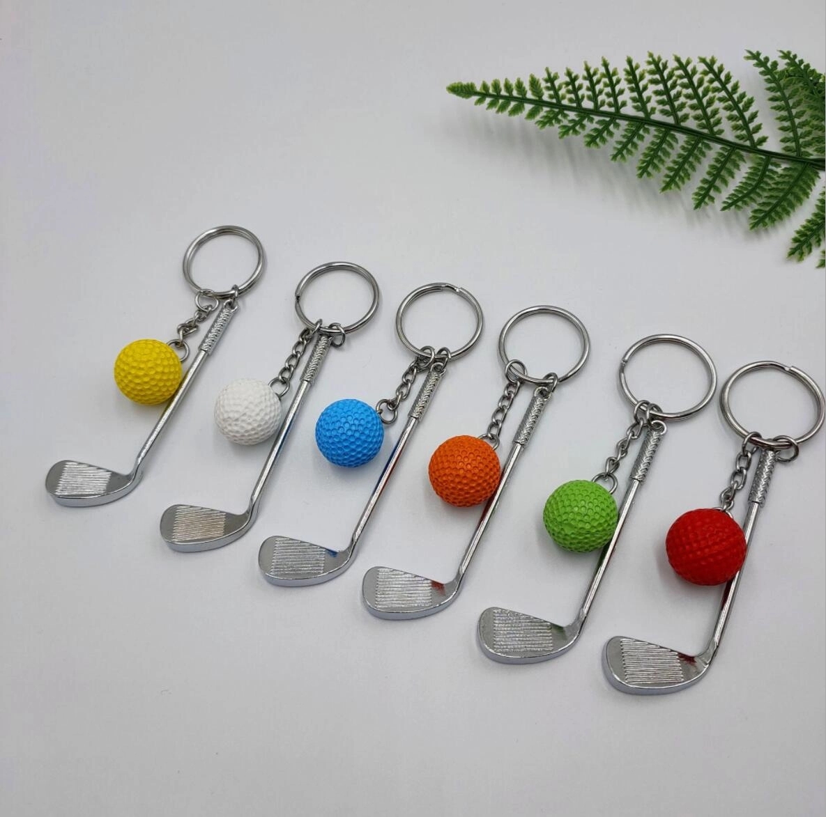 Golf Clubs Keychain 2