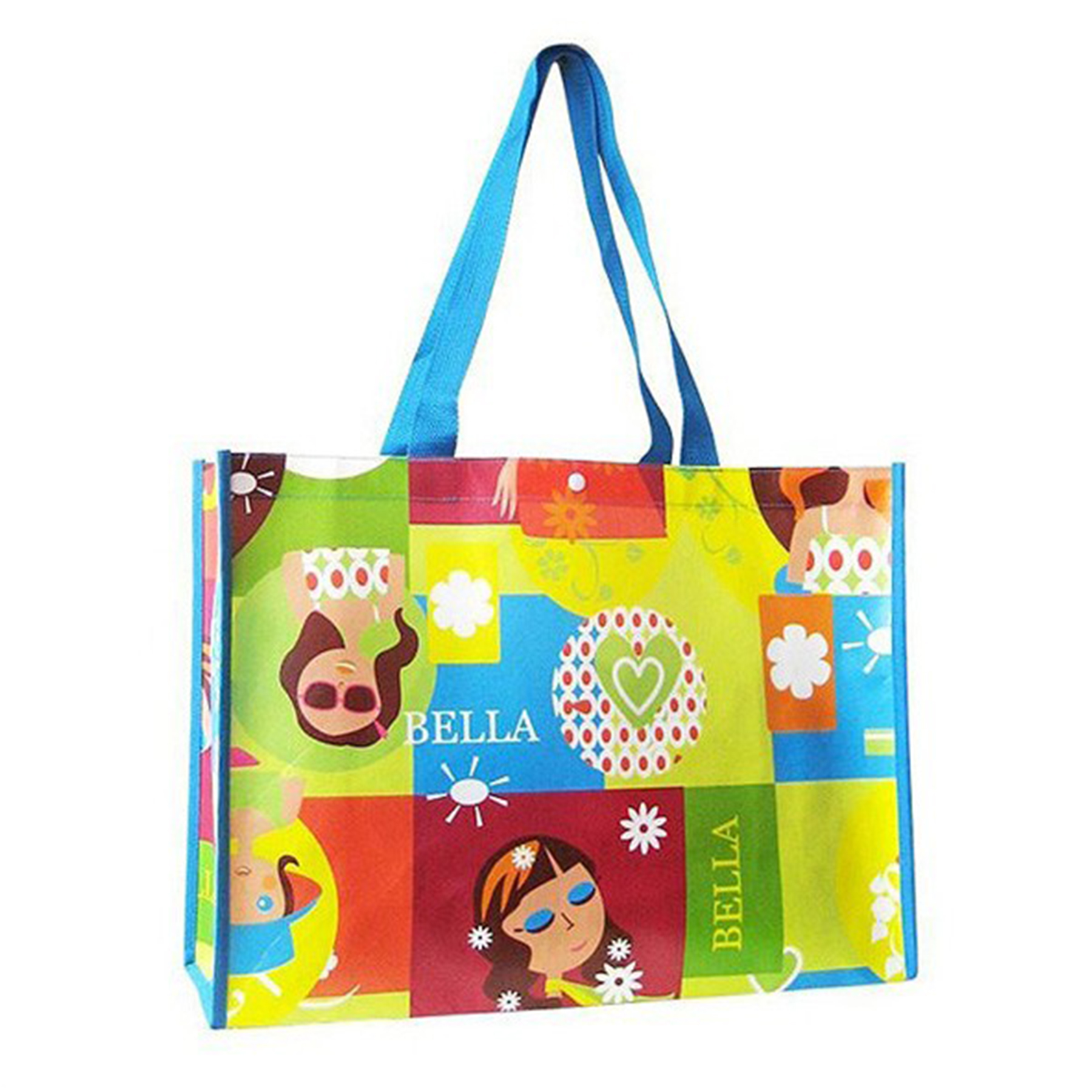Laminated non-woven tote bag 1